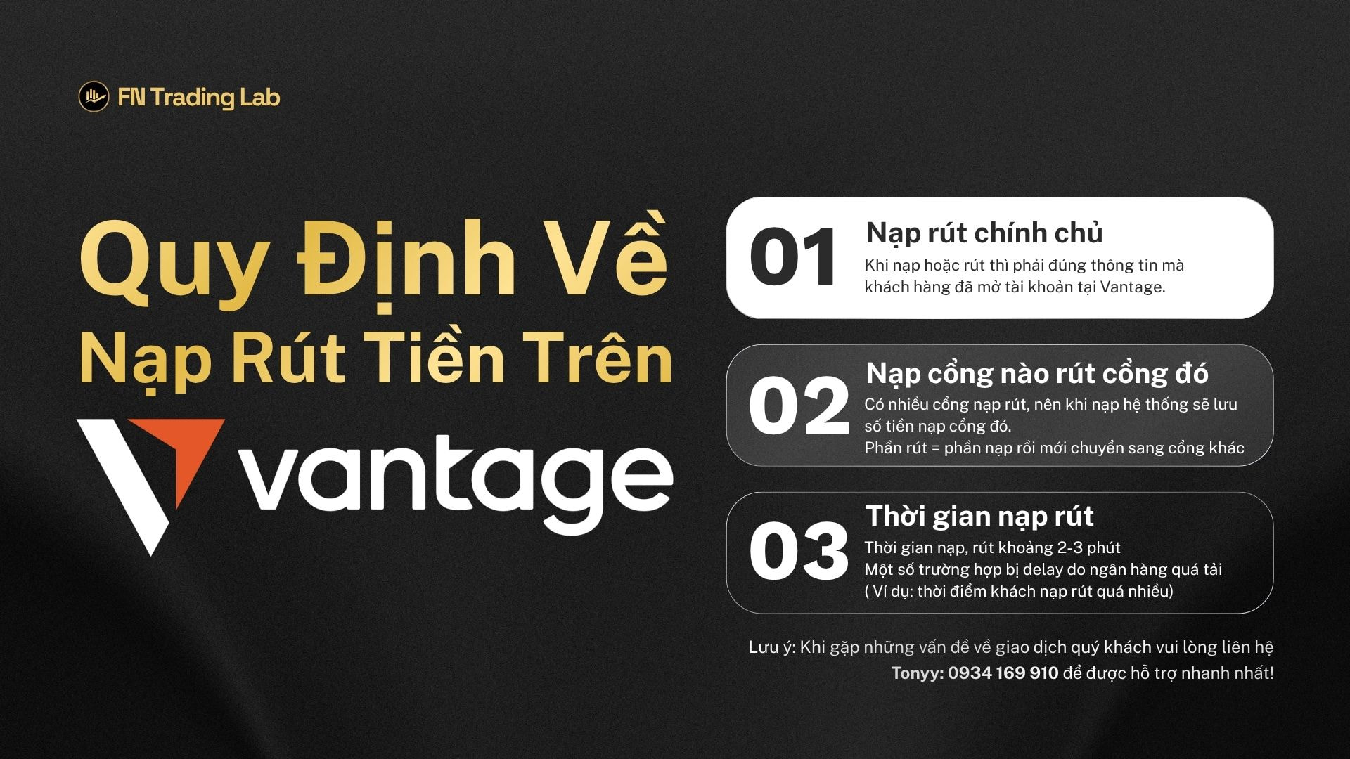Mẹo Để Nạp/Rút Tiền Suôn Sẻ