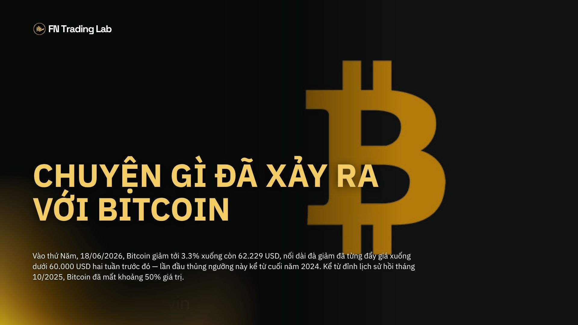 bitcoin giảm giá tháng 6 2026