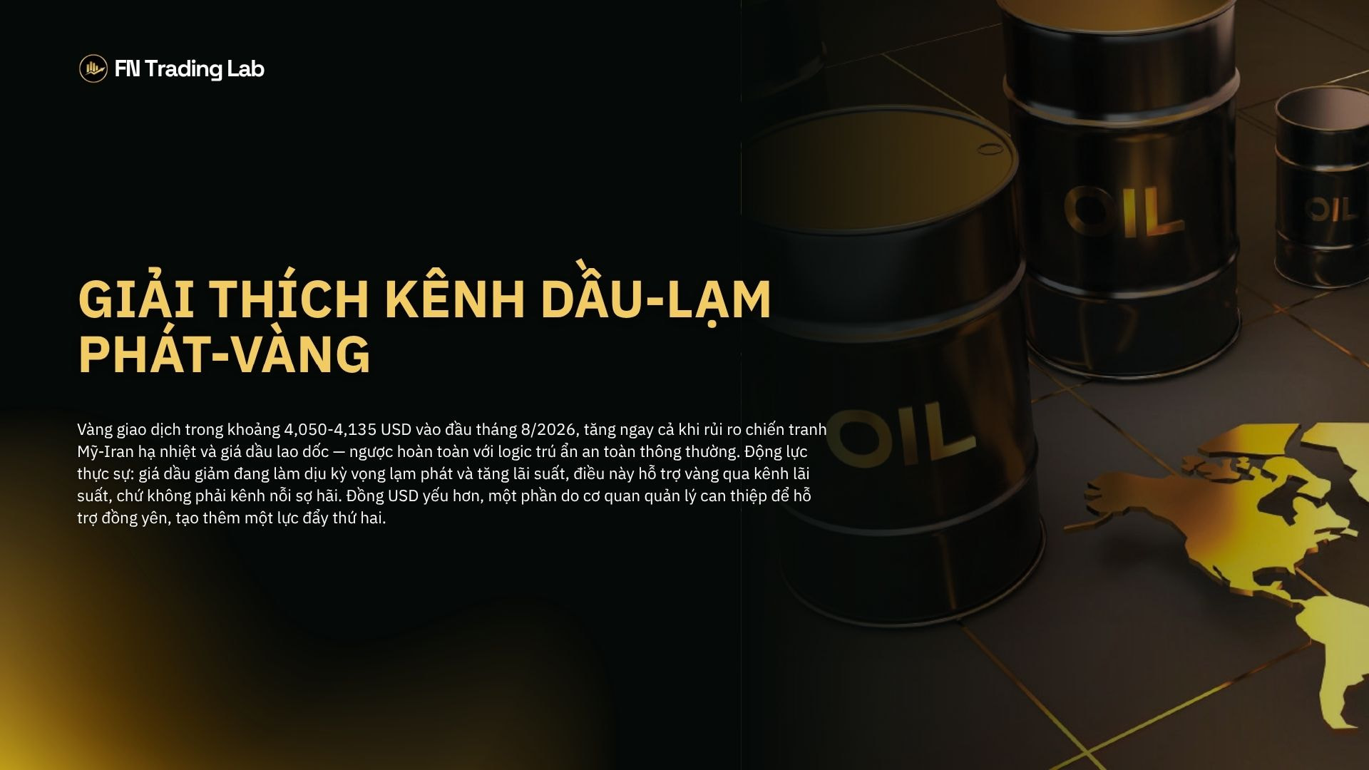 tại sao vàng tăng tháng 8 2026