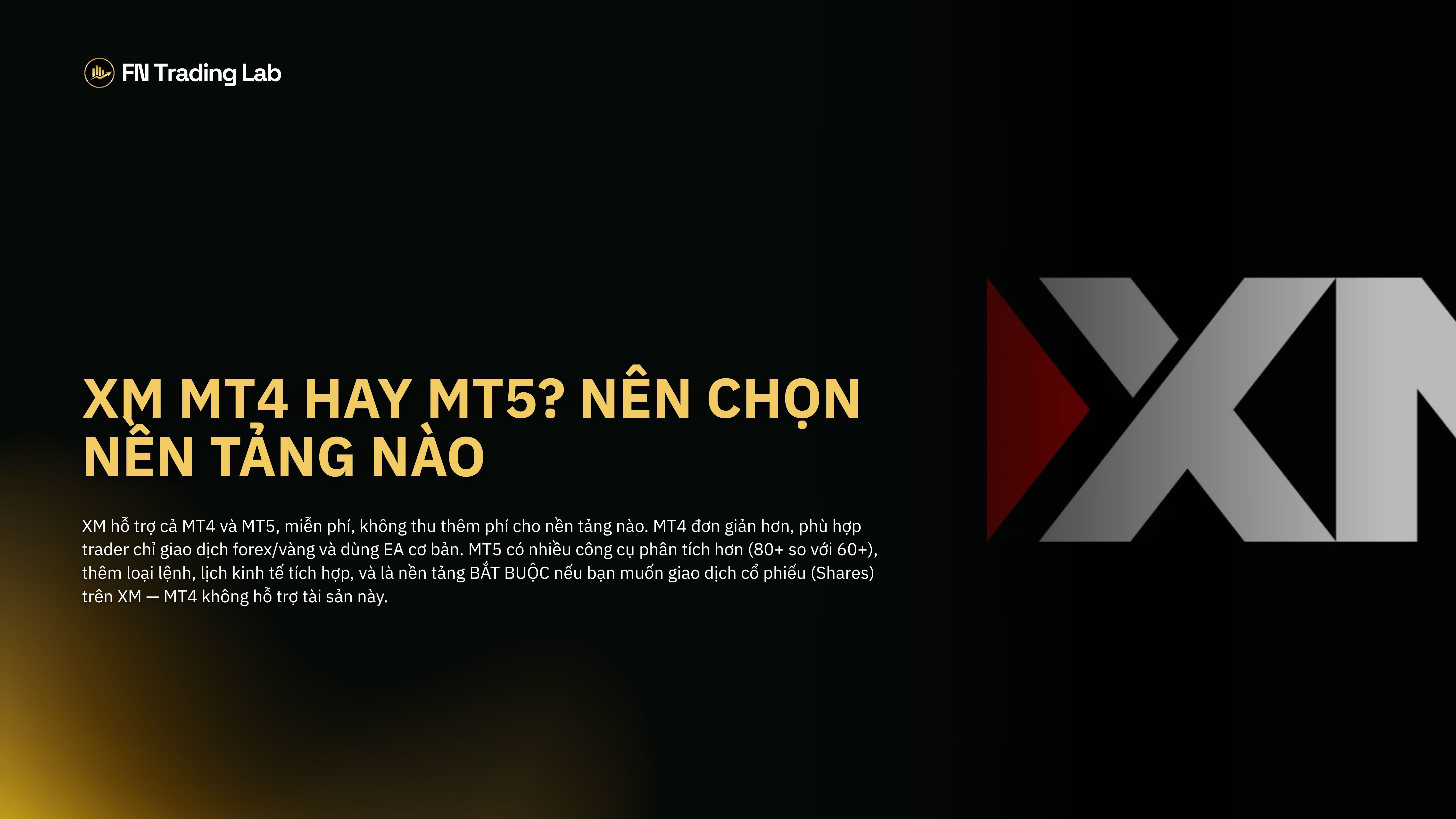 XM MT4 hay MT5