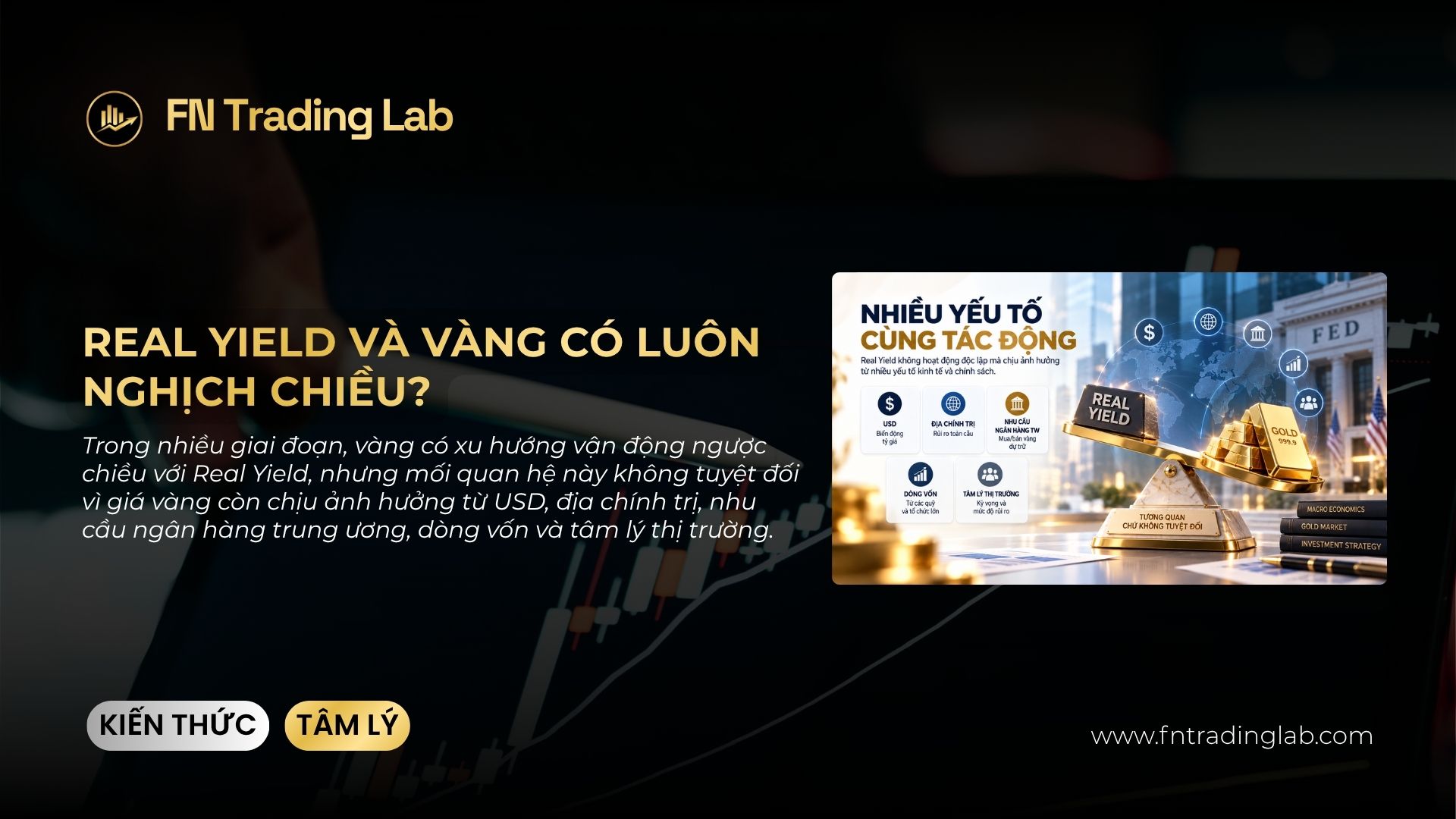 real yield tăng vàng vẫn tăng vì sao